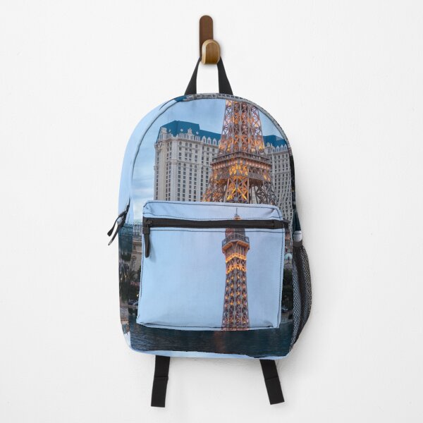 Item preview, Slow Dusk Las Vegas - Paris Ballys and the Eiffel Tower designed and sold by Georgia Mizuleva.