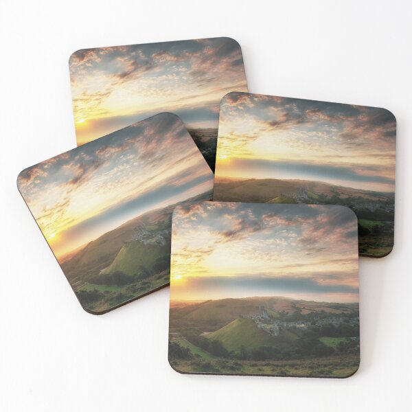Item preview, Spectacular Corfe Sunrise designed and sold by framingplaces.