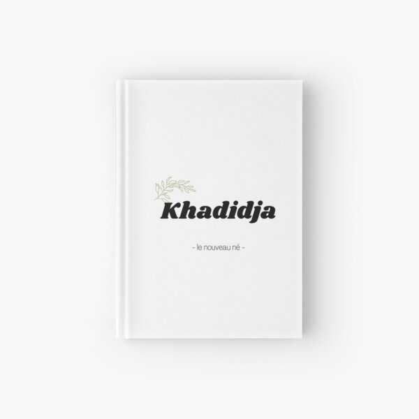 Khadidja Carnet cartonné