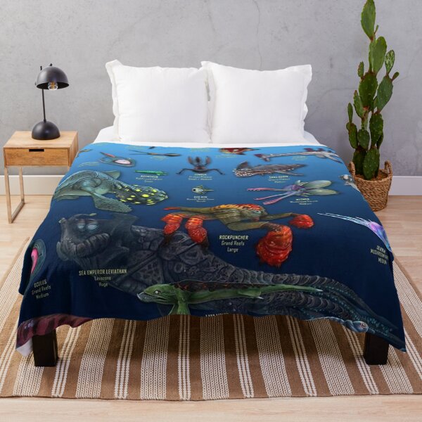subnautica Throw Blanket