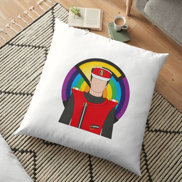 Captain Scarlet Floor Pillow
