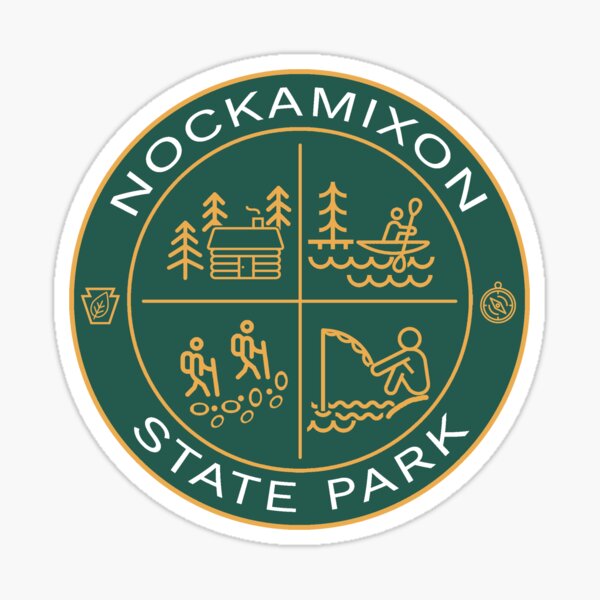 Item preview, Nockamixon State Park Heraldic Logo designed and sold by VanyaKar.