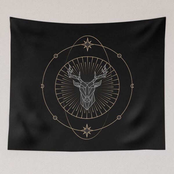 Item preview, Geometric Deer Shape designed and sold by VibrantGifts.