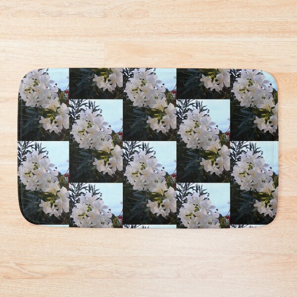 Item preview, White oleander, flowers, nature designed and sold by Sternchen2789.