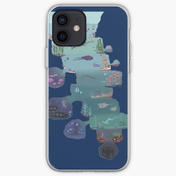 Subnautica cross section iPhone Soft Case