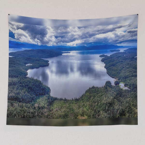 Item preview, Coastal Alaska Flyover  designed and sold by Kathy Weaver.