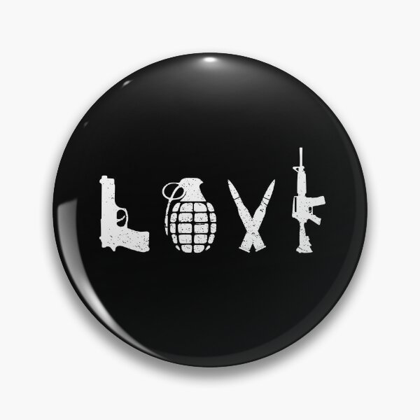Item preview, Tactical Love - Guns Weapons Lover designed and sold by silverhexagon.
