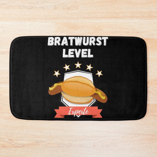 Item preview, Bratwurst Expert Grill Grate Sausage Saying designed and sold by Two Left Hands Design.