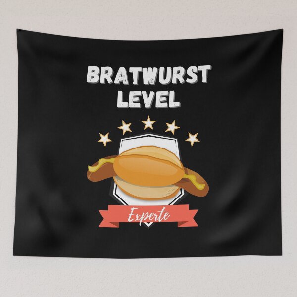 Item preview, Bratwurst Expert Grill Grate Sausage Saying designed and sold by Two Left Hands Design.