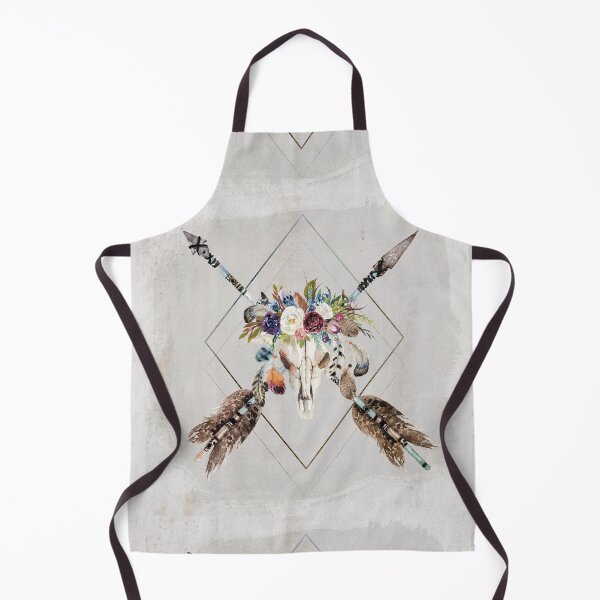 Item preview, Tribal Dreams - Skull and Flowers designed and sold by Amanda-Lakey.