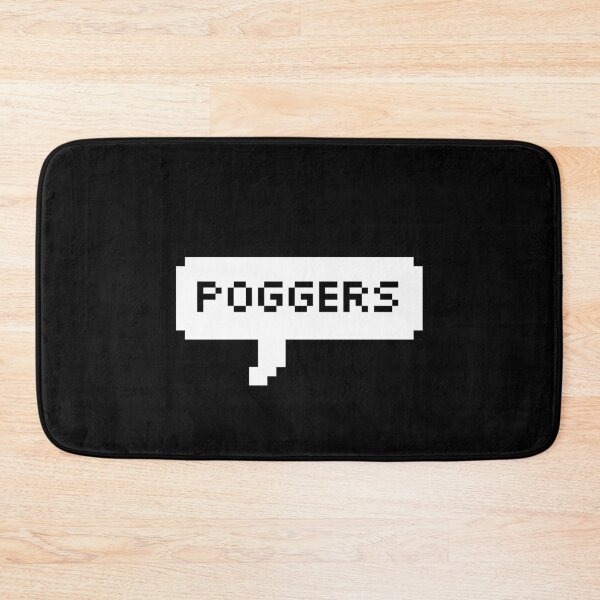 Item preview, Poggers Emote Text Speech Bubble  designed and sold by CrystalCrush.