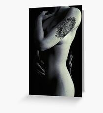 Shadow Play Greeting Card