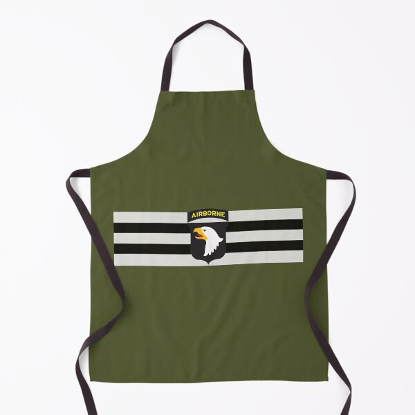 Item preview, D-Day Stripes with 101st Airborne Patch (Horizontal) designed and sold by rgrayling.