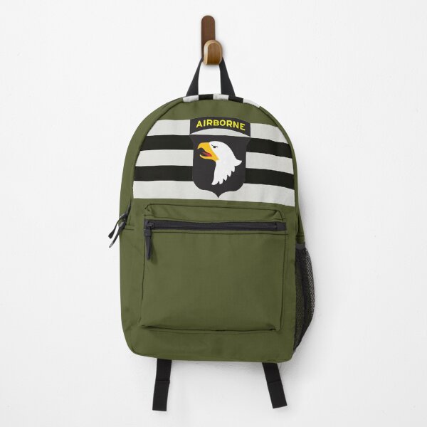 Item preview, D-Day Stripes with 101st Airborne Patch (Horizontal) designed and sold by rgrayling.