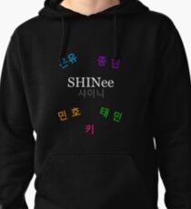 SHINee Group Name + Members Pullover Hoodie