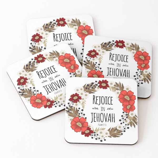 Item preview, Rejoice In Jehovah Psalm 32:11 designed and sold by KA DESIGNS.