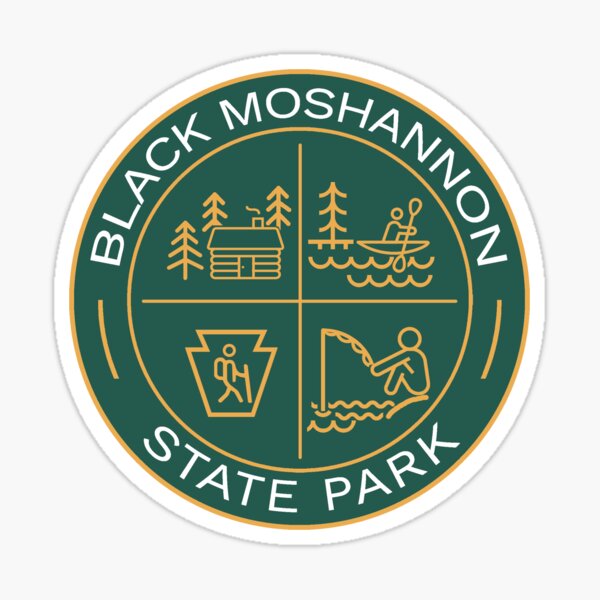Item preview, Black Moshannon State Park Heraldic Logo designed and sold by VanyaKar.
