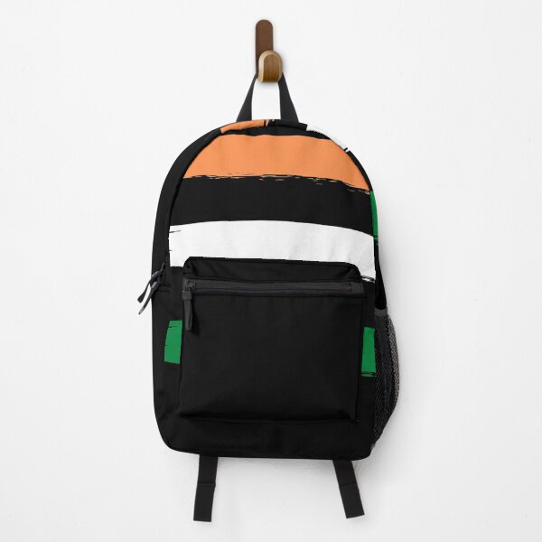 Item preview, Indian Tricolour orange white green colourful flag classic design designed and sold by AnujShah7.