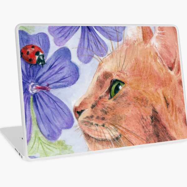 Ginger Cat 3 Laptop Skin
