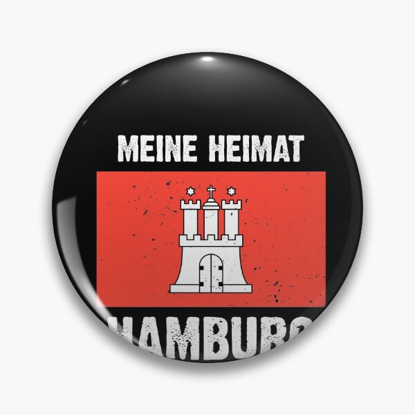 Artikelvorschau, Hamburg Logo Flagge Wappen Fahne Geschenk entworfen und verkauft von Simcom.