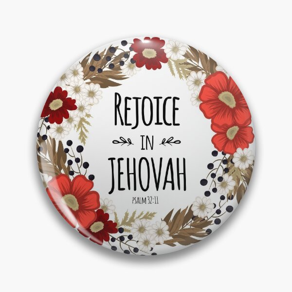 Item preview, Rejoice In Jehovah Psalm 32:11 designed and sold by KA DESIGNS.