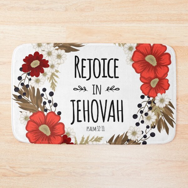 Item preview, Rejoice In Jehovah Psalm 32:11 designed and sold by KA DESIGNS.