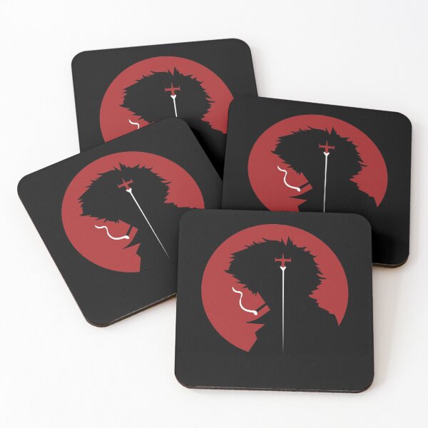 Cowboy Bebop Spike Spiegel Space Coasters (Set of 4)