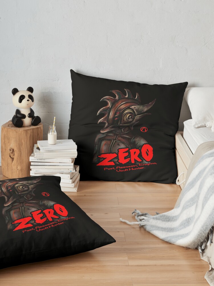 Alternate view of Borderlands 2 - Vault Hunter Zer0 the Assassin Floor Pillow