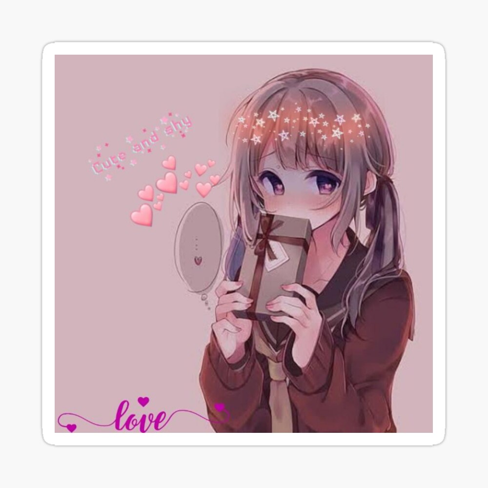 manga #sticker #animegirl♡ #blushing #schoolgirl #kawaii - Anime Girl  Blushing Png | Full Size PNG Download | SeekPNG