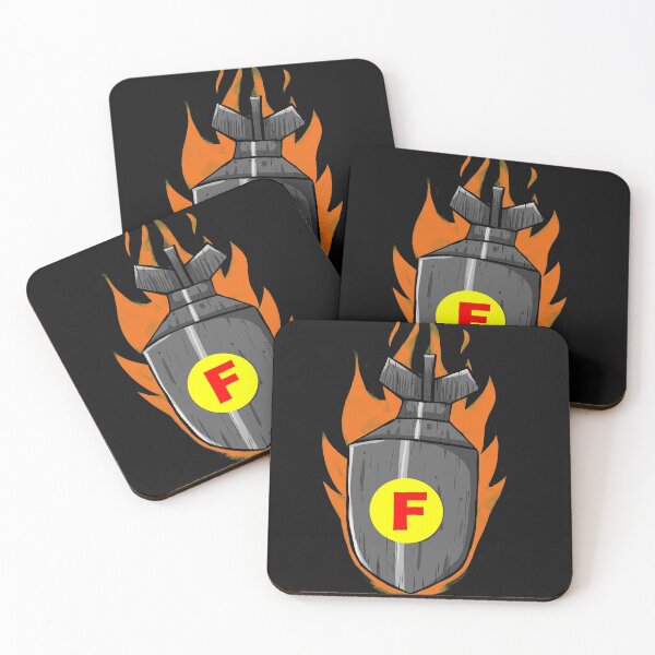 F-Bomb, Boom, Got to be said Coasters (Set of 4)