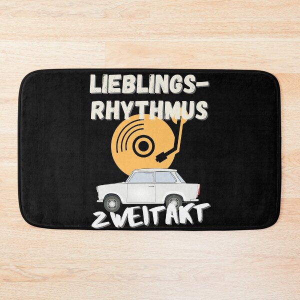 Item preview, Favorite Rhythm Two-stroke GDR Trabbi Humor designed and sold by Two Left Hands Design.