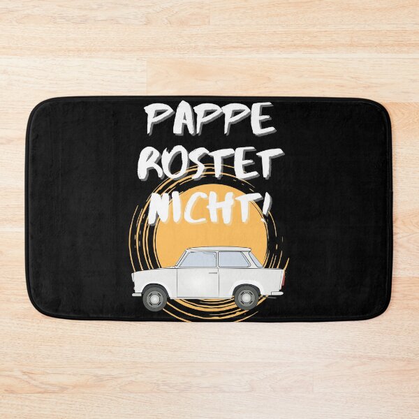 Item preview, Cardboard Trabant Won't Rust GDR Two-stroke Humor designed and sold by Two Left Hands Design.