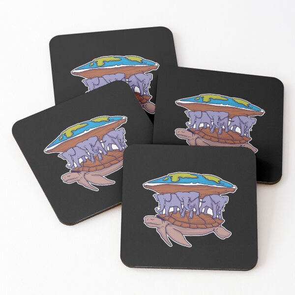 Item preview, Flat Earth Turtle Funny Space Conspiracy Theory designed and sold by Pubi.