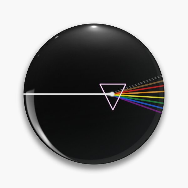 Rainbow Light Prism Pin