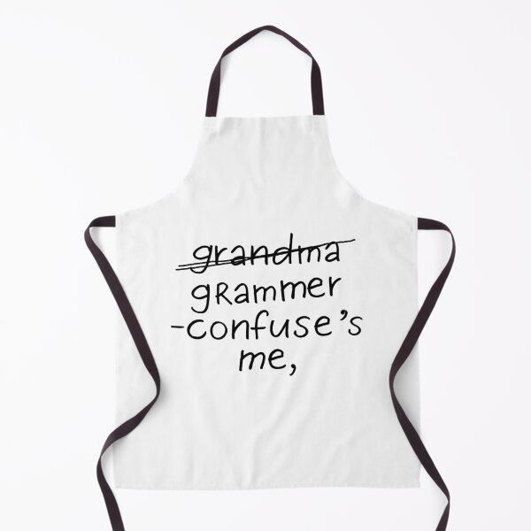 Item preview, Grammar confuses me designed and sold by helengarvey.