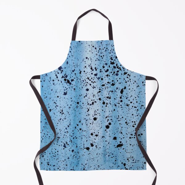 Item preview, blue and black color drops designed and sold by Blissful Brushes.