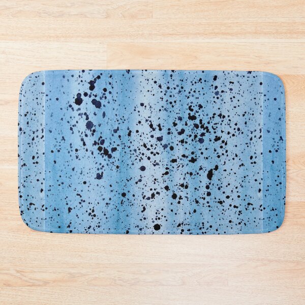 Item preview, blue and black color drops designed and sold by Blissful Brushes.
