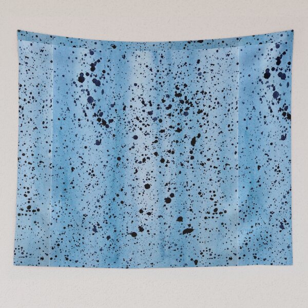 Item preview, blue and black color drops designed and sold by Blissful Brushes.
