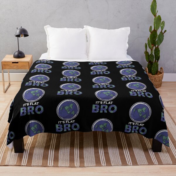 Item preview, Its Flat Bro Flat Earth Society Conspiracy Theory designed and sold by Pubi.