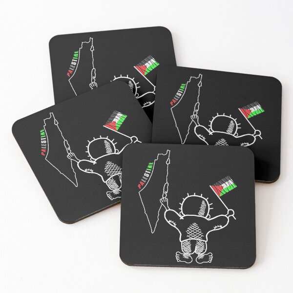 Item preview, Palestinian Flag Map and Handala Kid designed and sold by AdamPO.