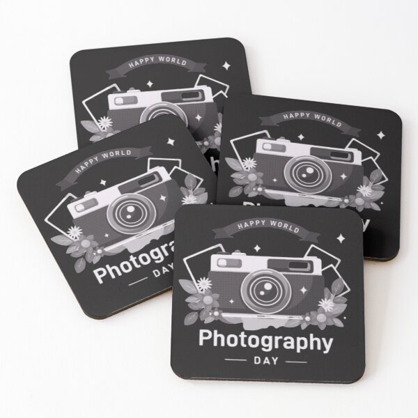 Item preview, The word "World Photography Day ". designed and sold by Mahe Jabeen.