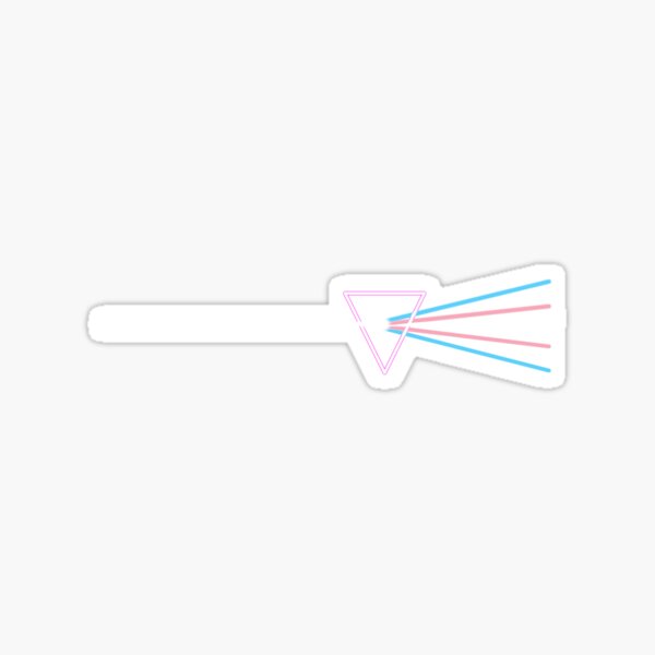 Trans Light Prism Sticker