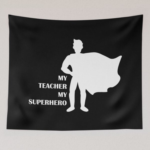 Item preview, Superhero teachers day text design (Male) designed and sold by anins-azuree.