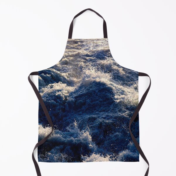 Item preview, Big beautiful crashing blue waves Ocean Design designed and sold by Marguerite Faure.