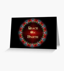 Peace On Earth Greeting Card