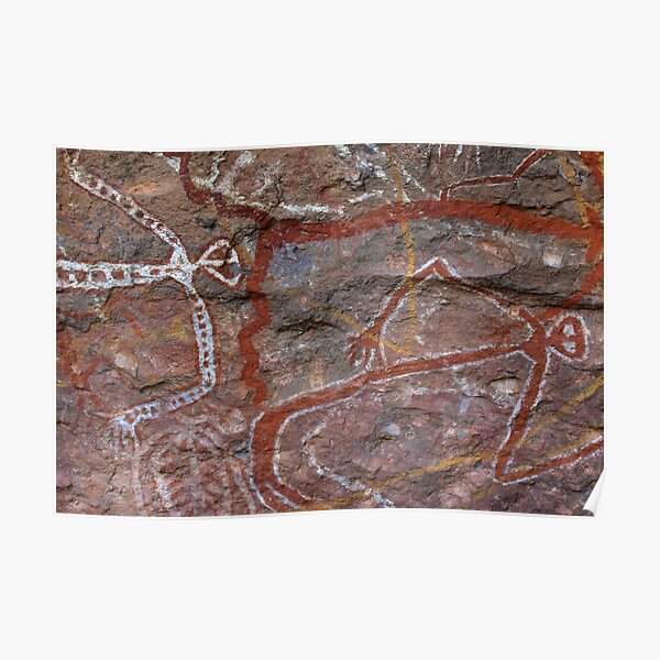 Kakadu Rock Art #3 Poster
