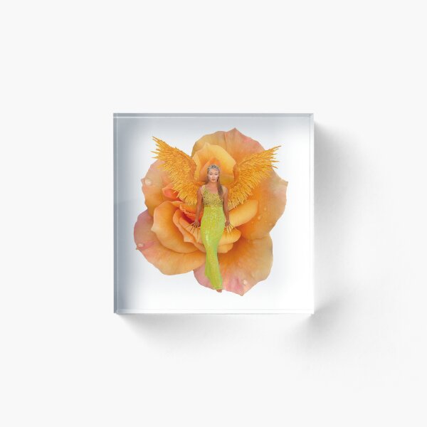 "Blossom Fairy" Acrylic Block