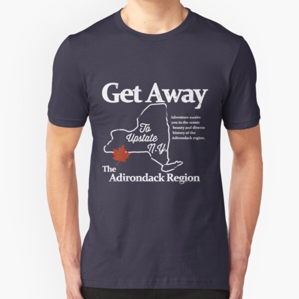 Get Away To Upstate New York Slim Fit T-Shirt
