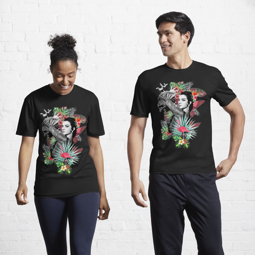 Vista previa del artículo con la obra «Camiseta deportiva», diseñado y vendido por Folkloricas.