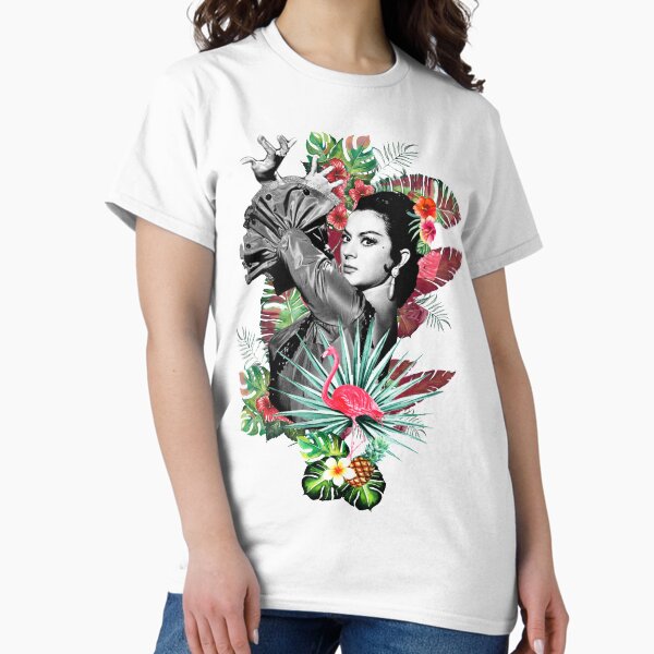 Vista previa del artículo con la obra «Lola Flores con Flamenco Rosa», diseñado y vendido por Folkloricas.